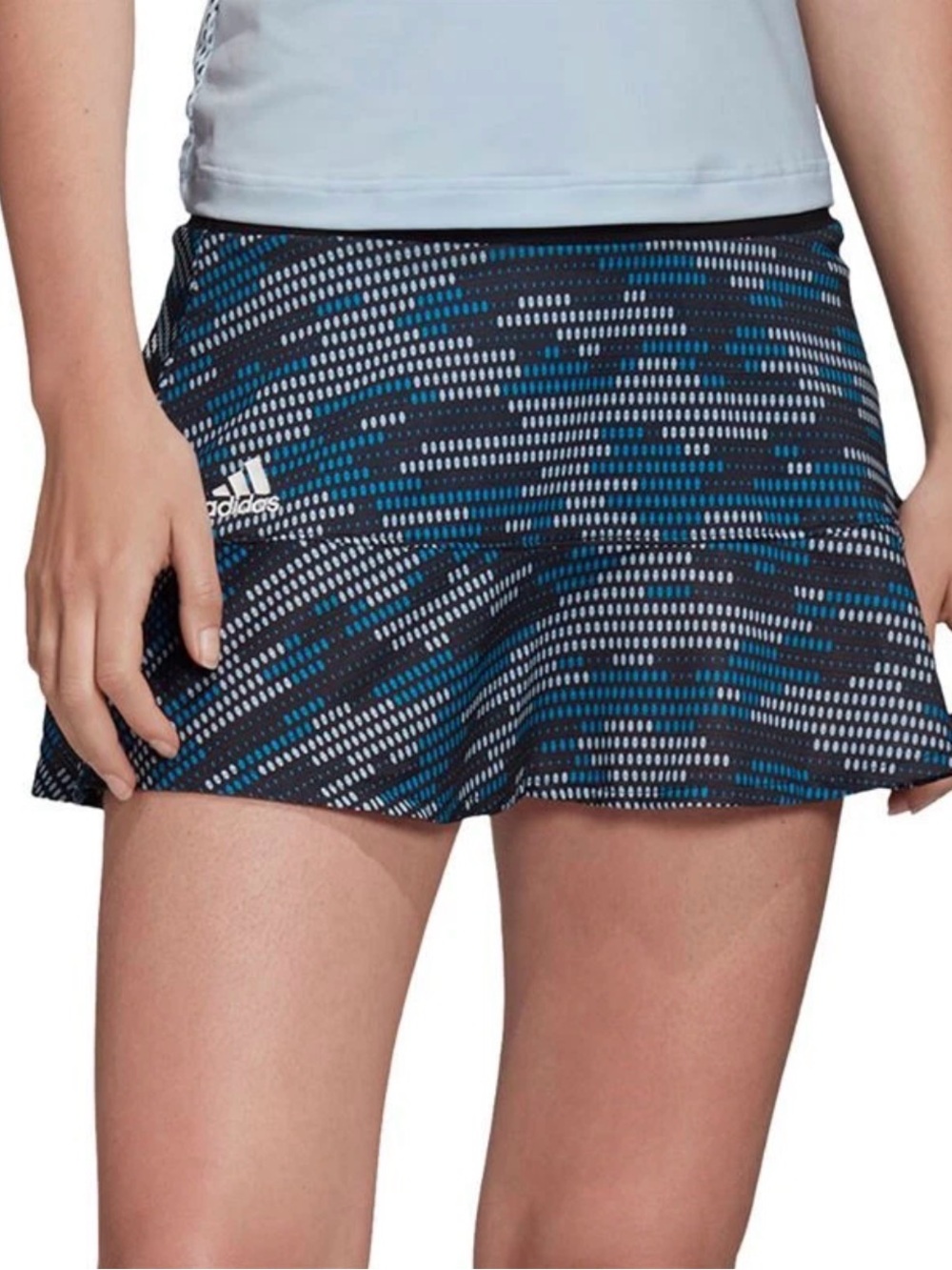 Adidas PRIMEBLUE Tennis Skirt Athletic Geometric Size S
